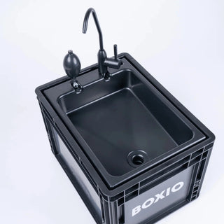 Boxio , Dein mobiles Waschbecken BOXIO